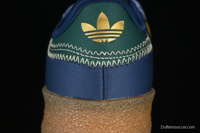 Adidas Originals Gazelle S By JR5408 Clot Collaboration Platform Casual Slip-Resistant Wear-Resistant Low-Top Sneakers