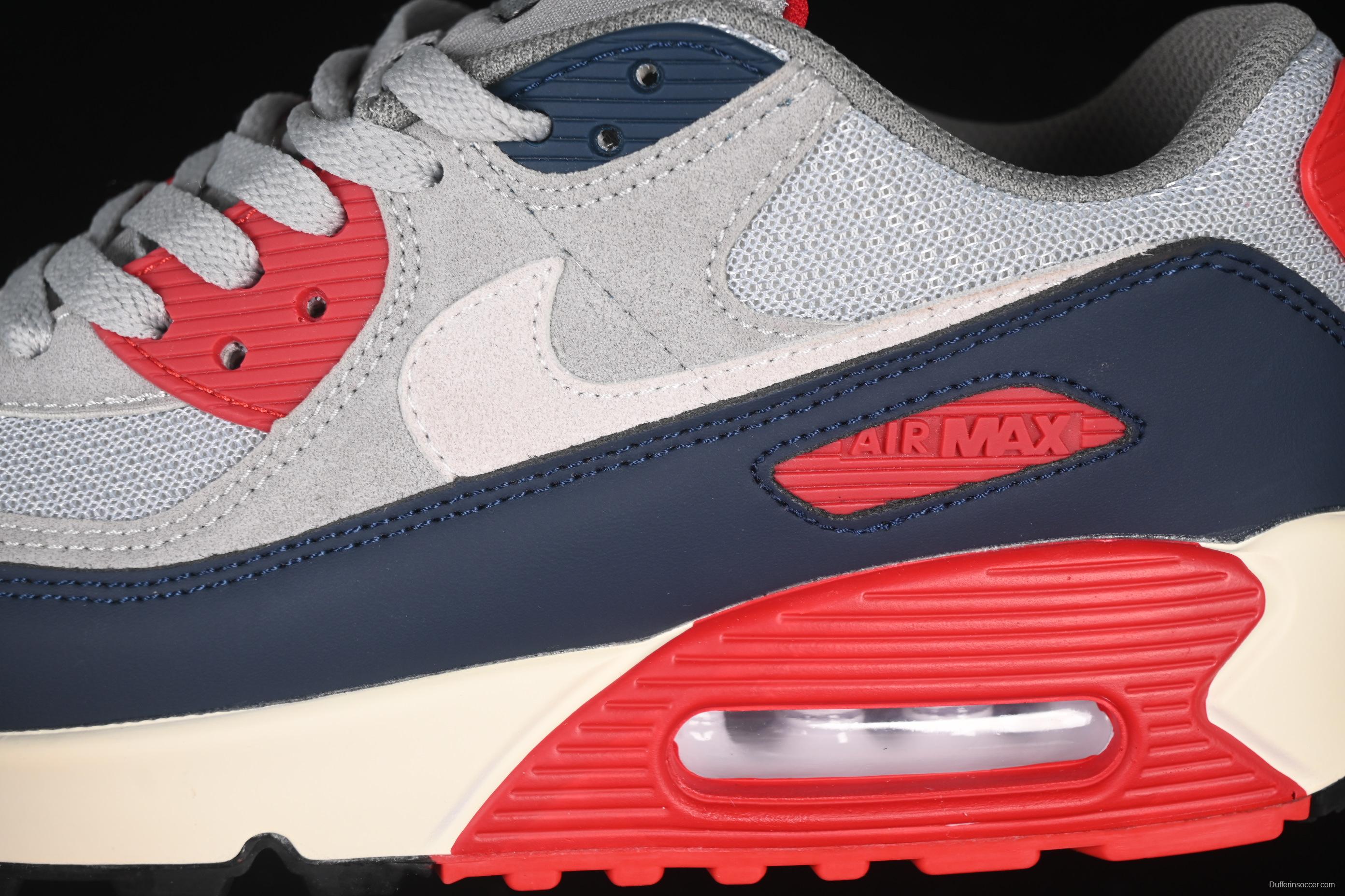 Nike Air Max 90 Retro Running Shoes with Air Cushion Technology - DM0029-005