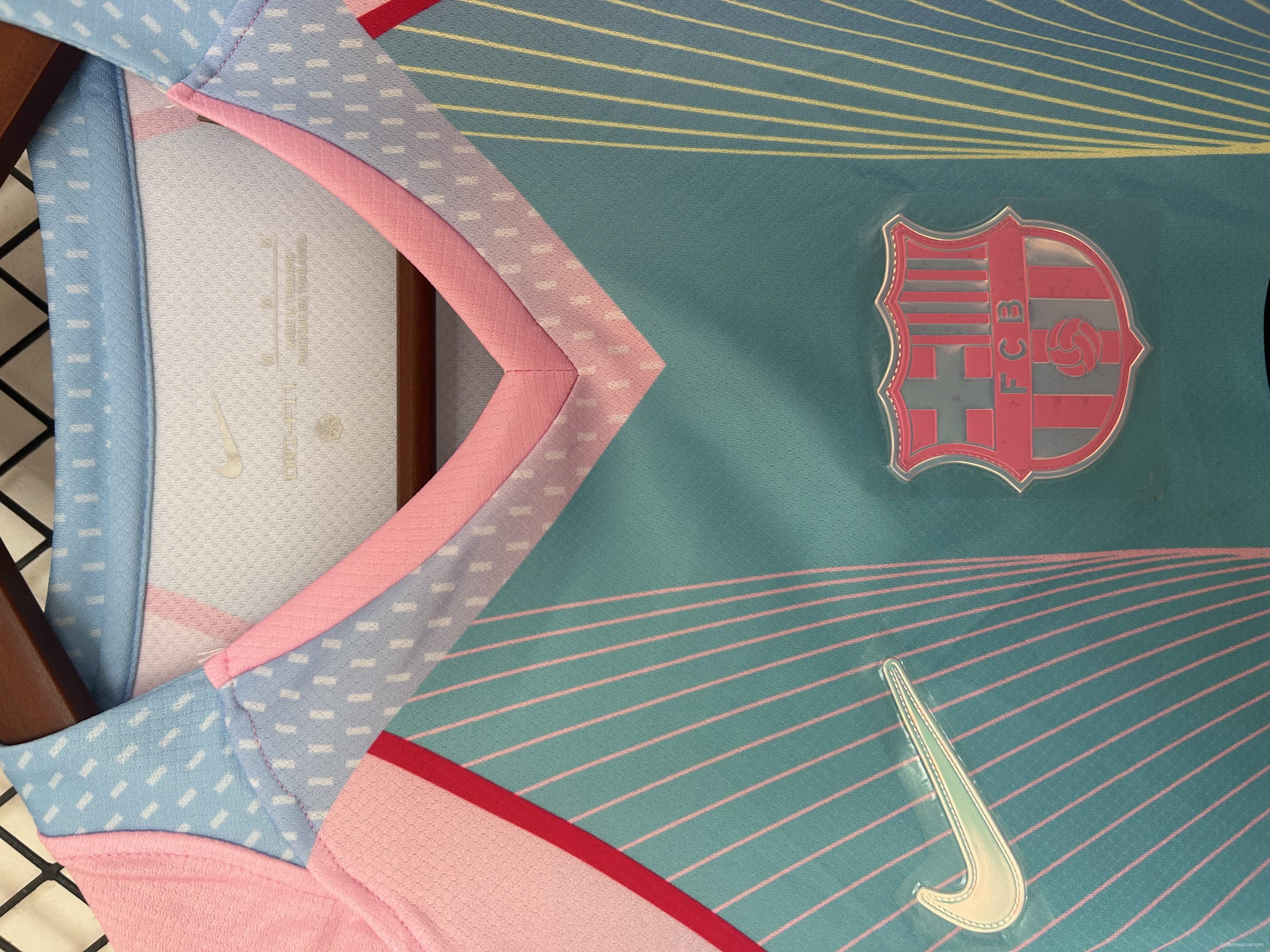 25/26 Barcelona Blue Gradient with Spotify Jersey