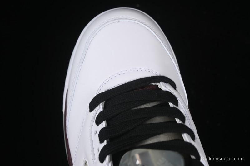 Nike A Ma Maniere x Air Jordan 5 Retro Basketball Shoes with Violet Ore Design - IB1528-100