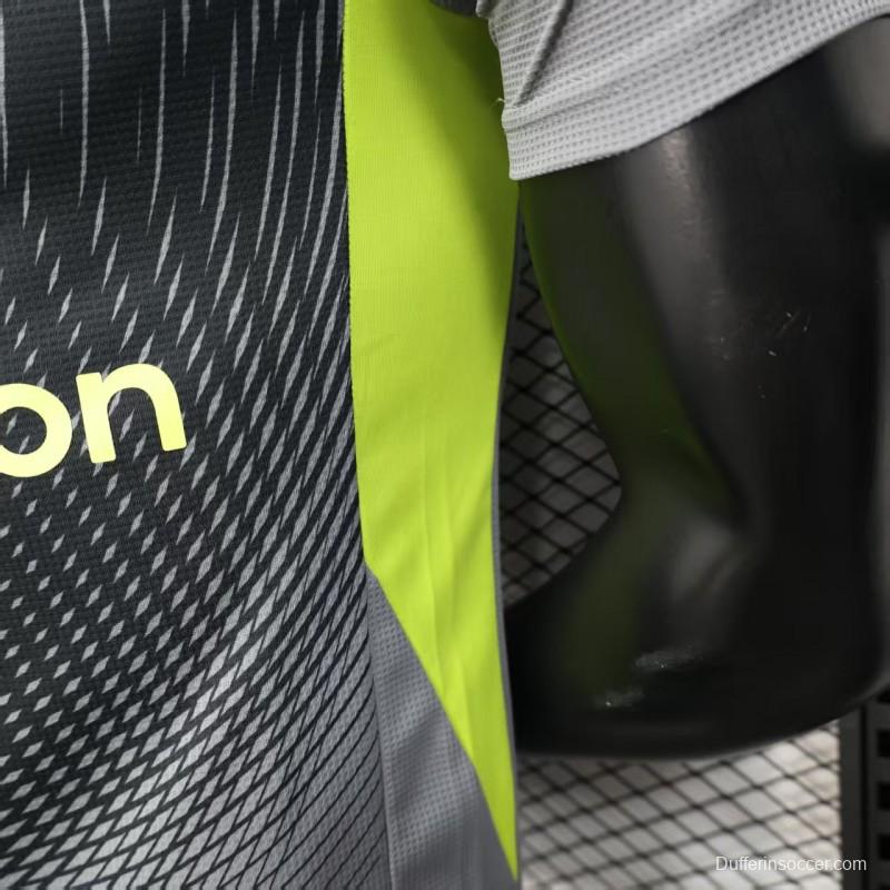 Player Version 25/26 Manchester United Grey with Gradient Wave Pattern Jersey