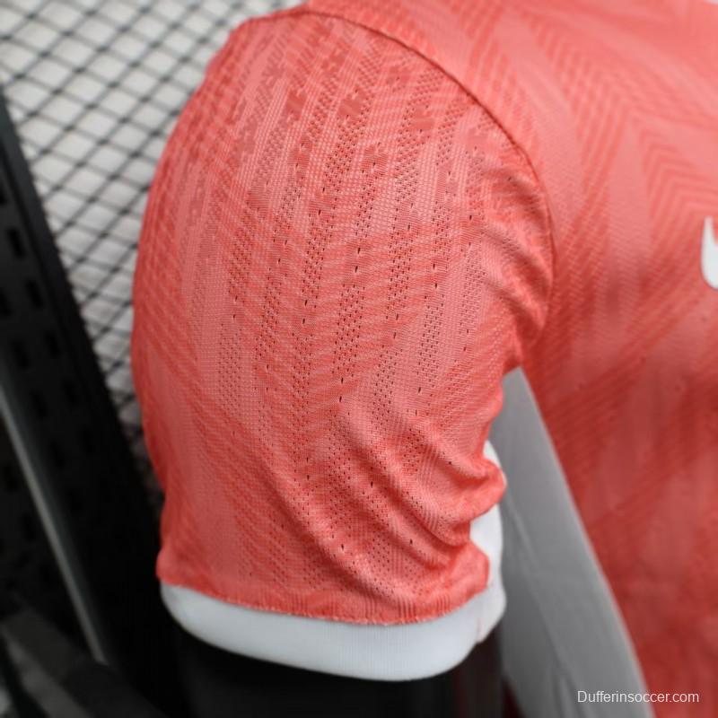 Player Version 25/26 Barcelona Pink with White Trim Jersey