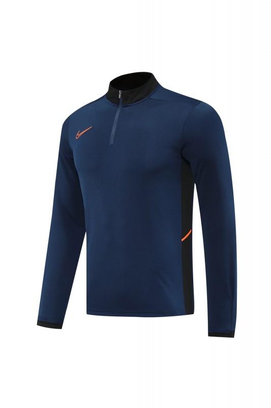 2025 Nike Navy Full Hoodie Zipper Jacket +Long Pants
