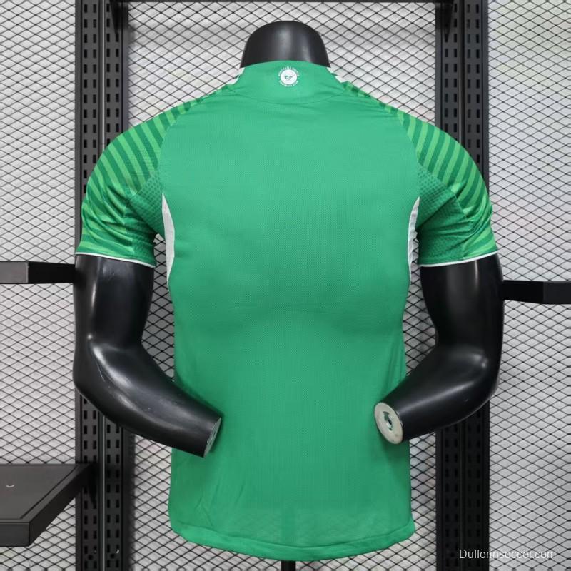 Player Version 25/26 Newcastle United Away Green Jersey