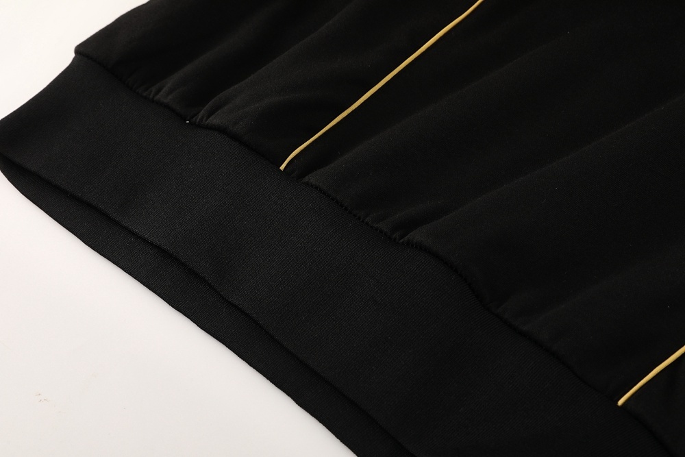 25/26 Arsenal Black Full Zipper Jacket + Long Pants