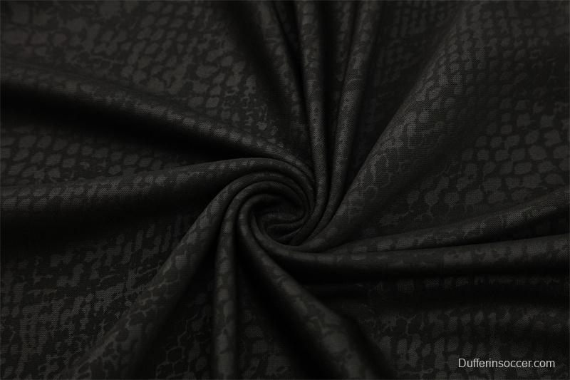 25/26 Barcelona Black Joint Edition Half Zipper Jacket+Long Pants