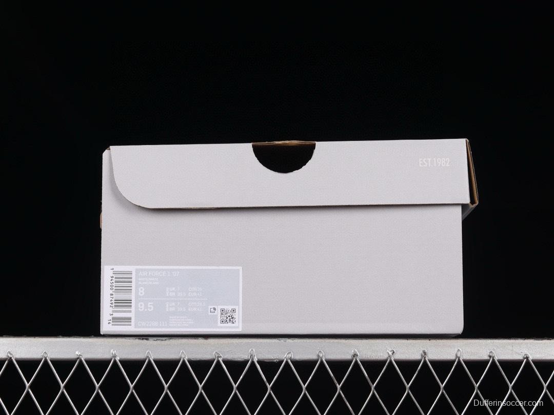 Nike Air Force 1 '07 Low Classic All-White Low-Top Casual Sneakers - CW2288-111