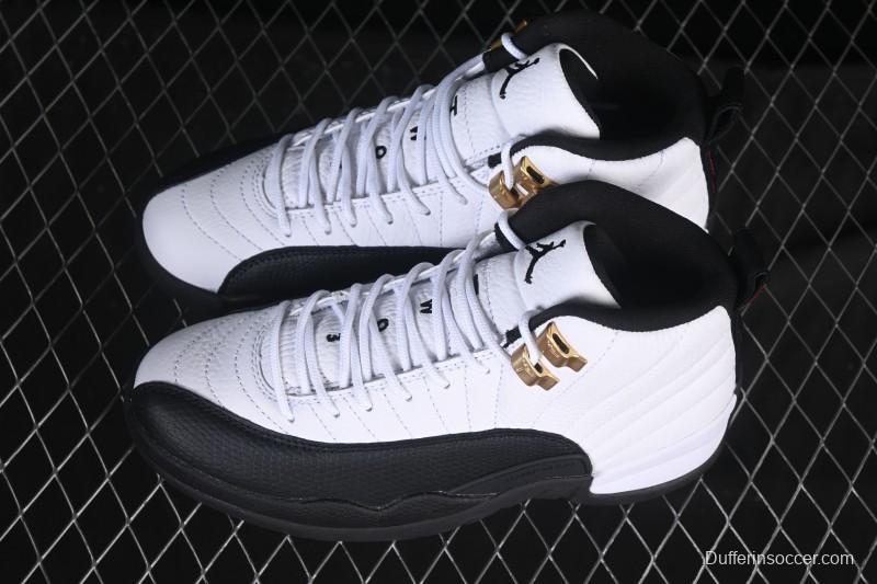 Nike Air Jordan 12 Retro Taxi Gold Buckle - 153265-117
