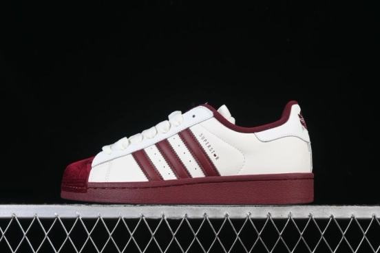 Adidas Superstar II Casual Sneakers with Shell Toe Design - KJ6981