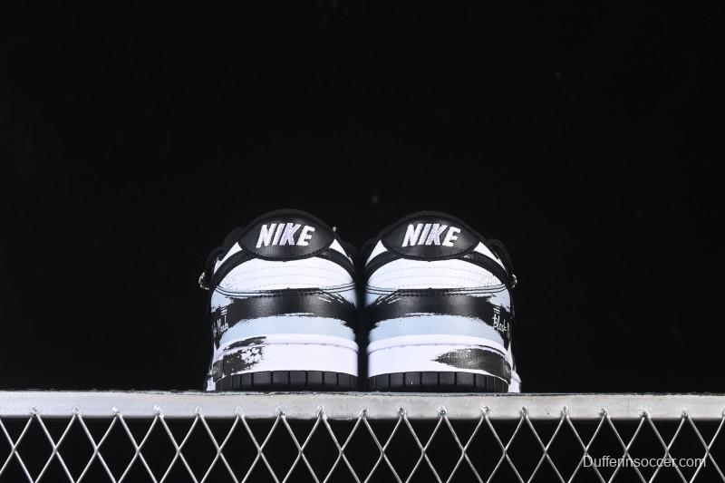 Nike SB Dunk Low Strap Custom Low-Top Casual Skate Shoes - DD1391-100