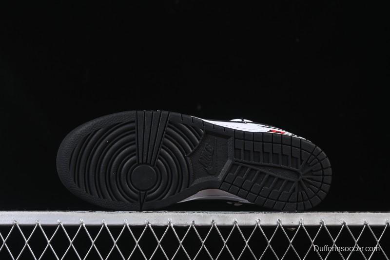 Nike SB Dunk Low Strap Custom Low-Top Casual Skate Shoes - DD1391-100