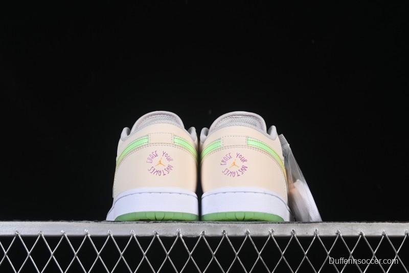 Nike Air Jordan 1 Low Tokyo Bio Hack Casual Sneakers - HQ2030-001