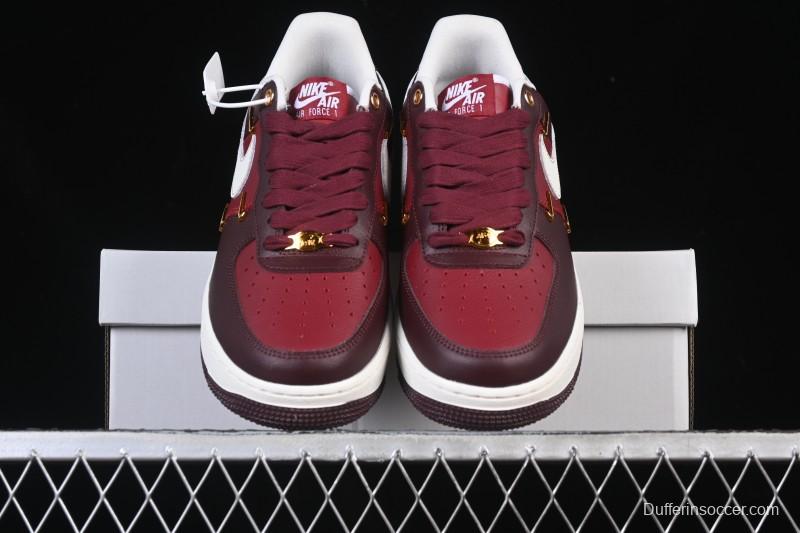 Nike Air Force 1'07 Low Casual Sneakers with Full-Length Air Cushion - IR0485-611