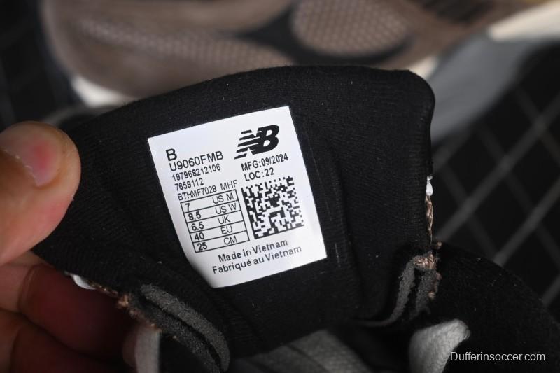 New Balance Retro Casual Running Shoes with ABZORB Cushioning - U9060FMB