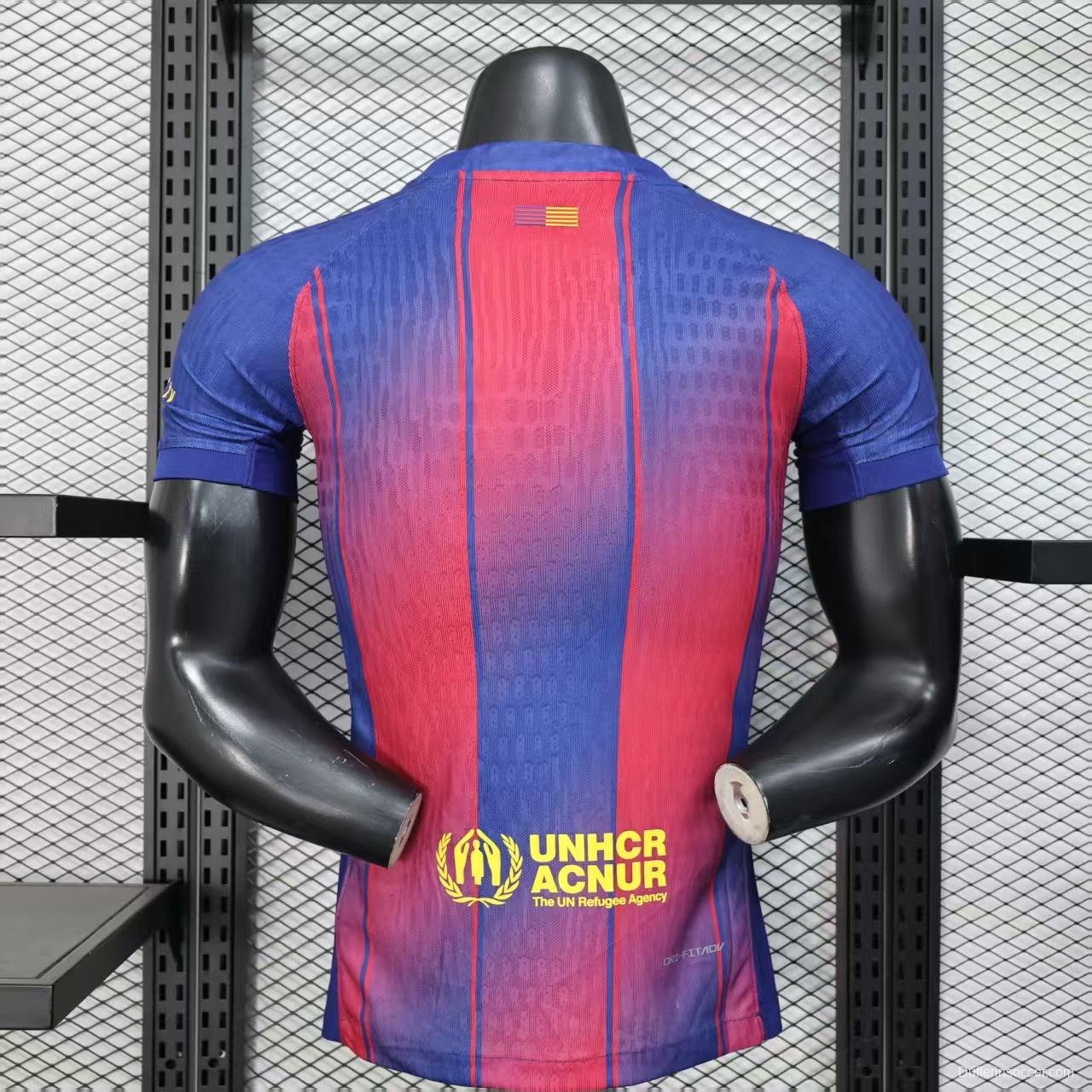 Player Version 25/26 BARCELONA x ED SHEERAN SIGNEE Edition Jersey