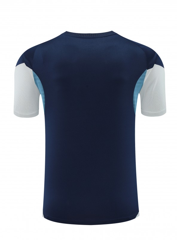 25/26 Real Madrid Navy Short Sleeve Jersey+Shorts