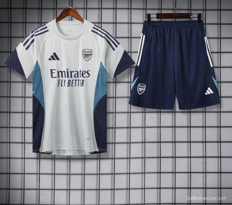 25/26 Real Madrid White Short Sleeve Jersey+Shorts