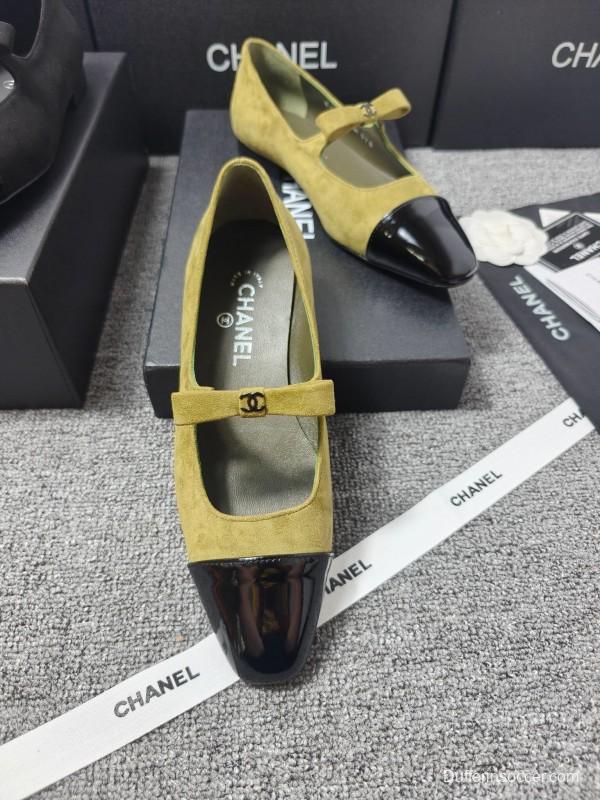 Chanel Classic Slingback Bow Flats - LY00290