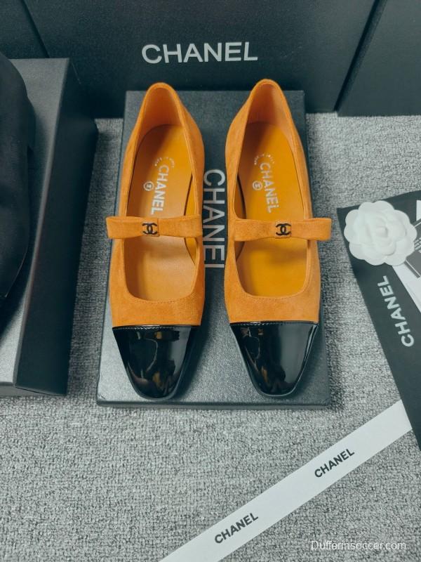 Chanel Classic Slingback Bow Flats - LY00290