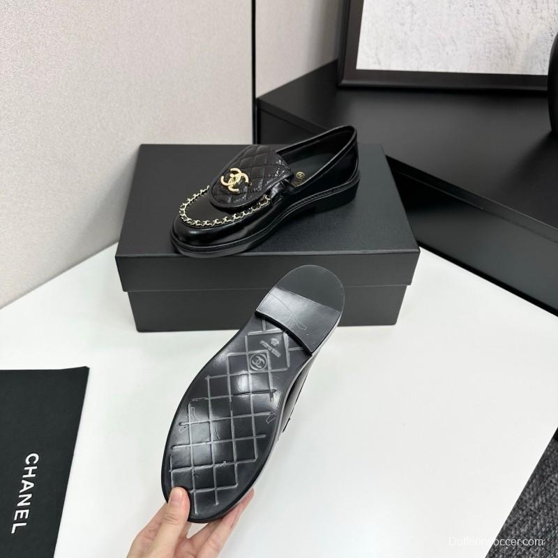 Chanel 2025 SS Classic Flap Chain Double C Loafers - LY00320