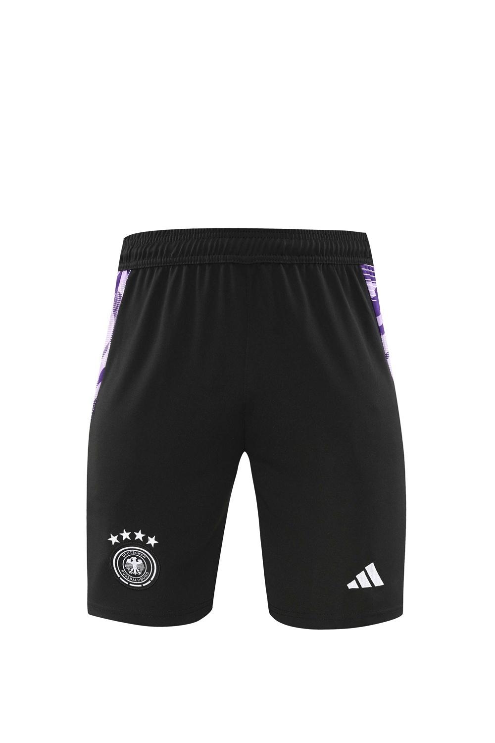 2025 Germany Purple Short Sleeve+Soccer Shorts