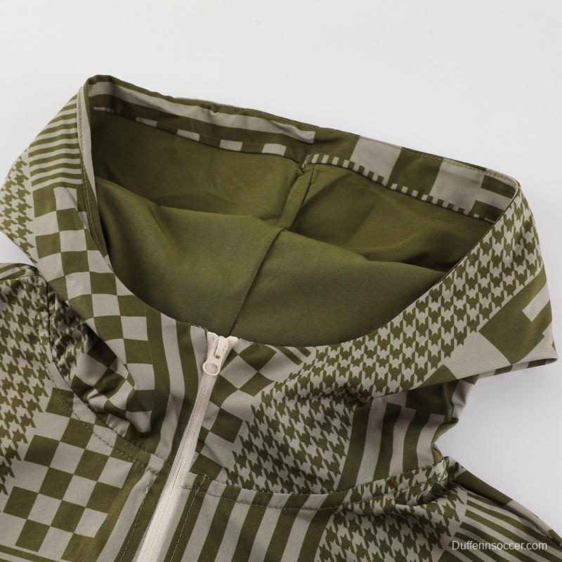 AC Milan Half Zipper Jacket+Long Pants S-2XL