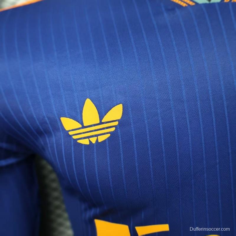 Player Version 25/26 Newcastle United Third Blue Long Sleeve Jersey