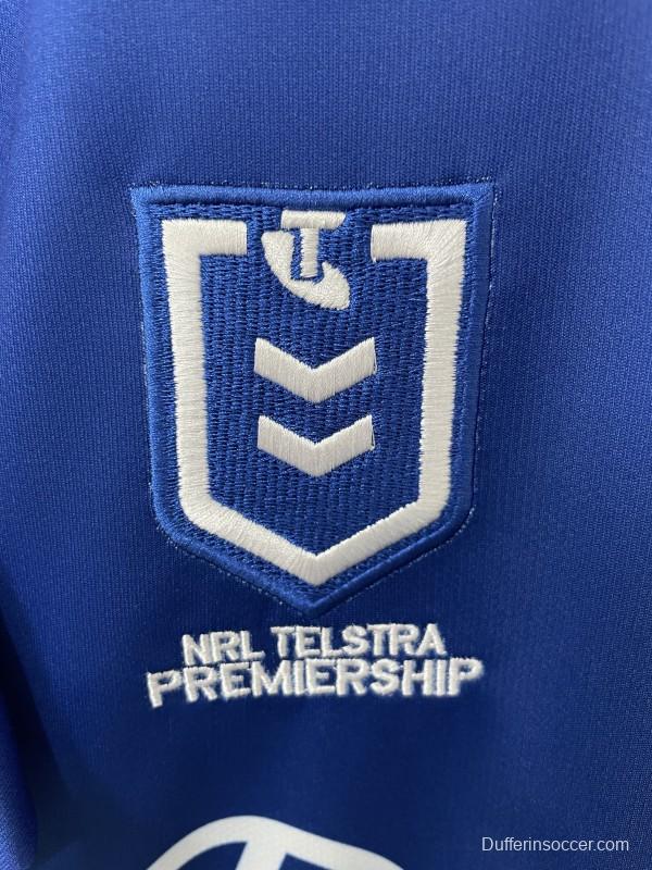 25/26 Parramatta Eels Blue and Gold with Horizontal Stripes Jersey