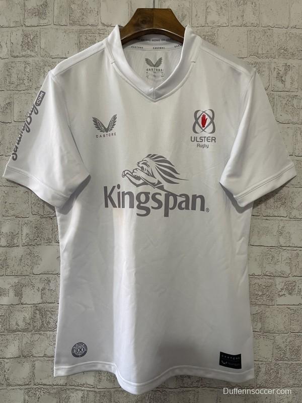 24/25 Ulster White with Silver Details Away Jersey