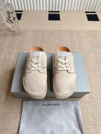 Balenciaga Birkenstock Boston Soft Footbed Platform Sandals - AS00260