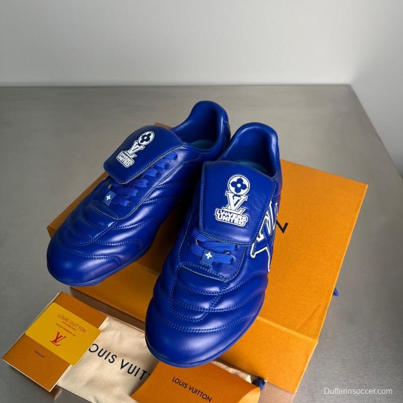 Louis Vuitton Footprint Soccer Sneakers Unisex Sport Shoes - Footprint Soccer
