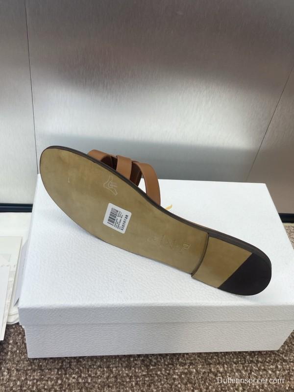 Dior D-Club Jelly Color Hollow Layered Cross Strap Women Sandals - KFY00280