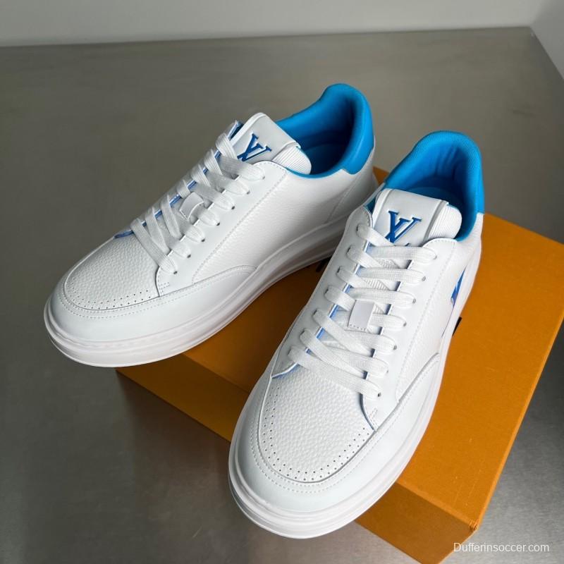 Louis Vuitton Beverly Hills Low-Top Fashion Sneakers Men's Shoes - YC