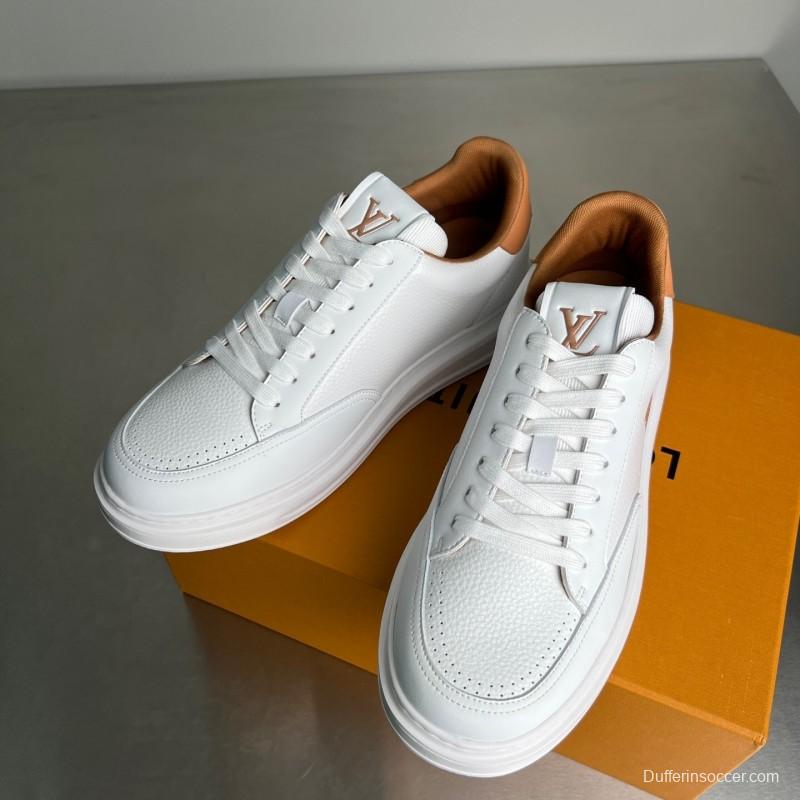 Louis Vuitton Beverly Hills Low-Top Fashion Sneakers Men's Shoes - YC