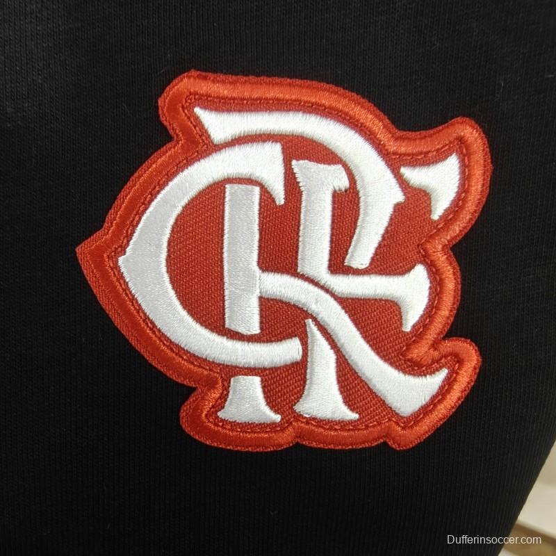 25/26 Flamengo Retro Embroidered Logo Hoodie 9 Colors