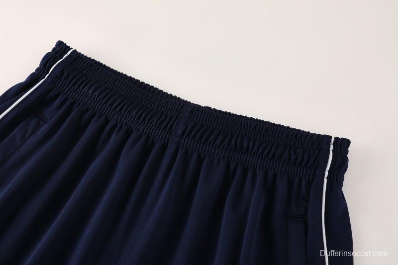 25/26  Adidas Royal Blue/Sky Blue Full zipper Jacket Tracksuit+ long pants