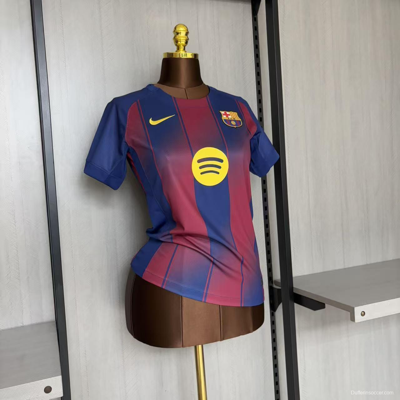 25/26 Women Barcelona Home Jersey