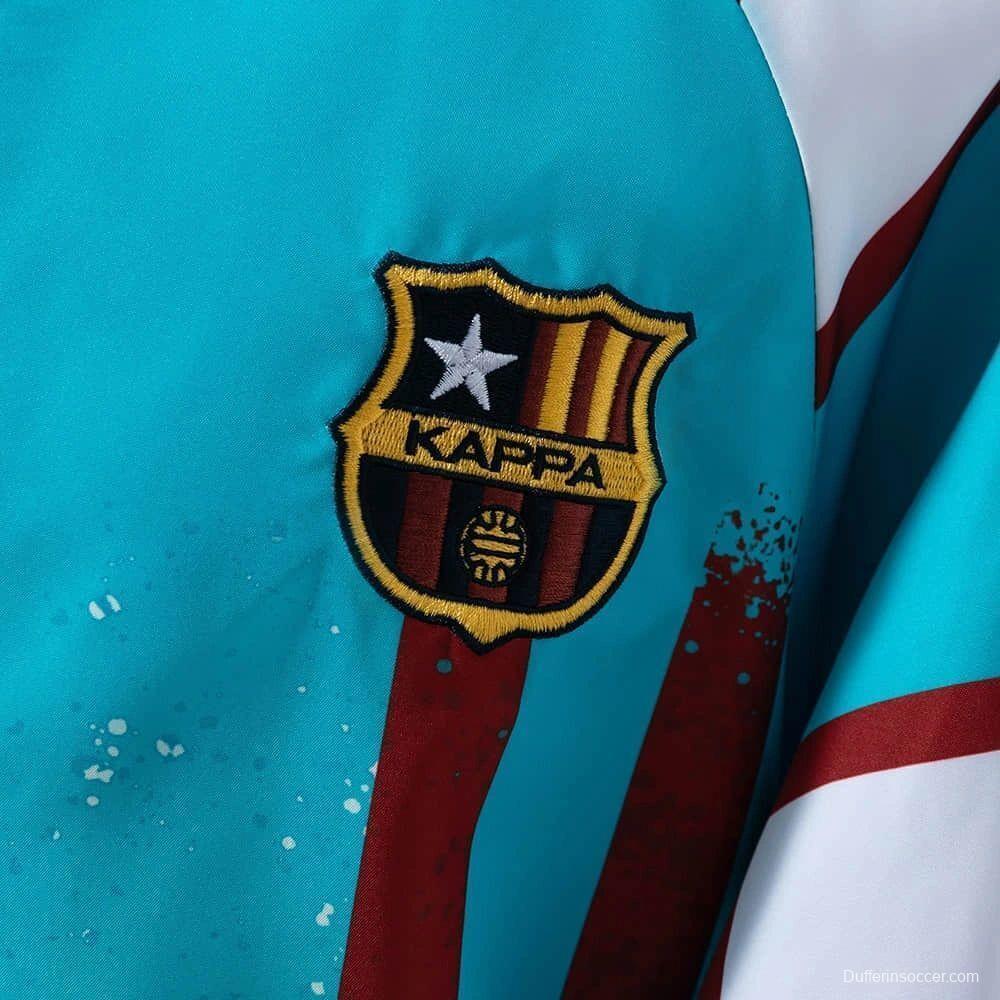 1996/97 Vintage Style Barcelona BARCA#9 Jacket Windbreaker