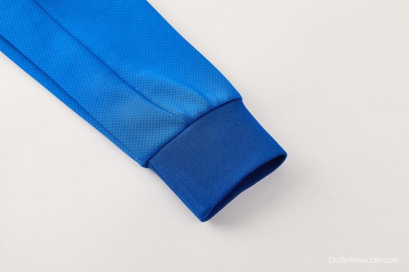 2026 NIKE Blue Full Zipper Jacket + Long Pants