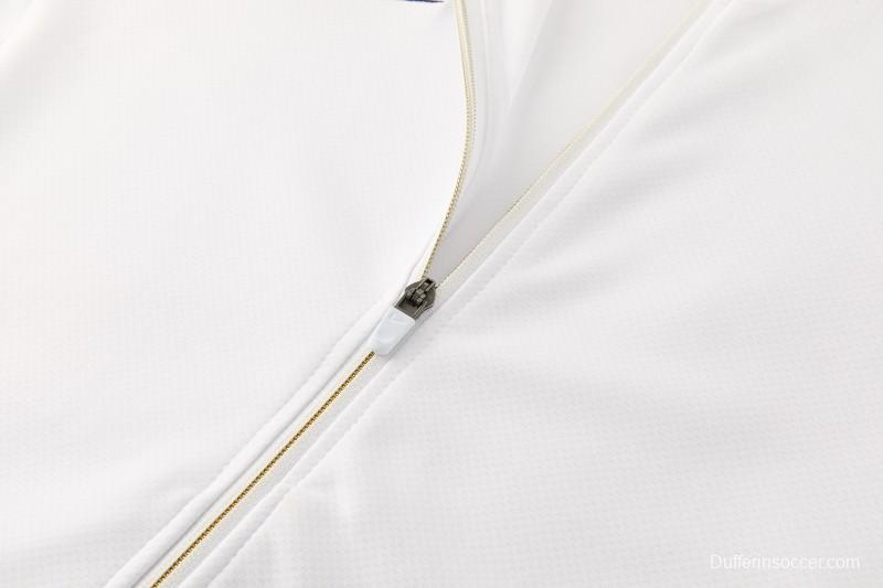 2026 NIKE White Full Zipper Jacket + Long Pants