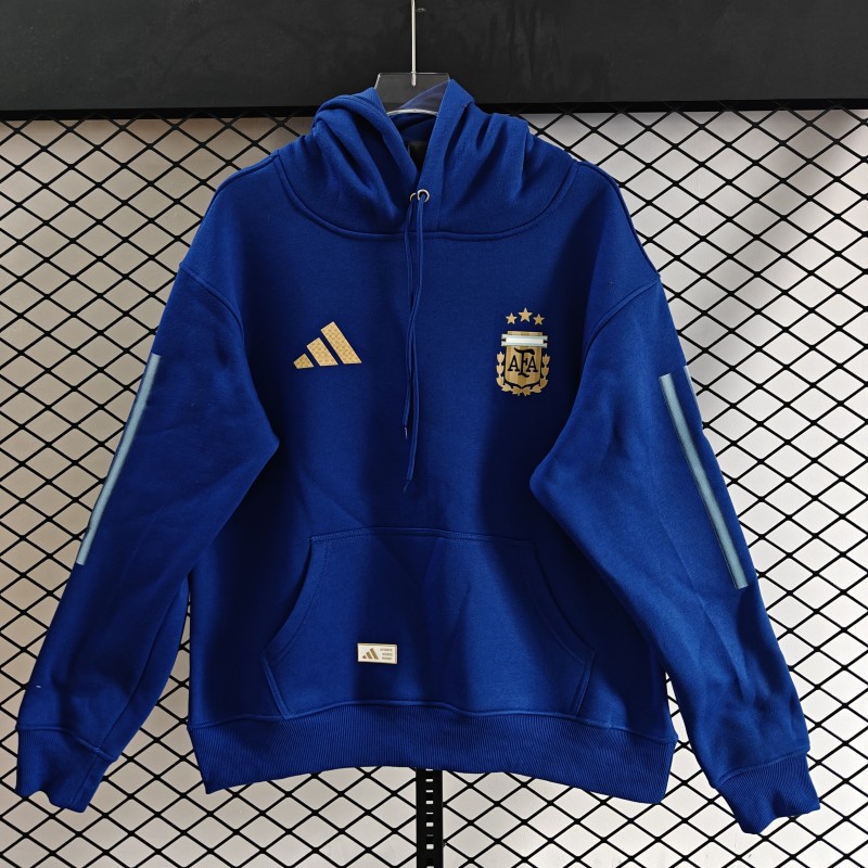 Player Version 2026  Argentina Home Fleece Hoodie 9 Colors