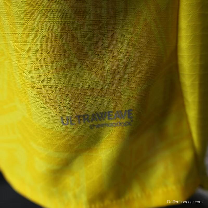 25/26 Player Version Borussia Dortmund Yellow with Black Trim Jersey