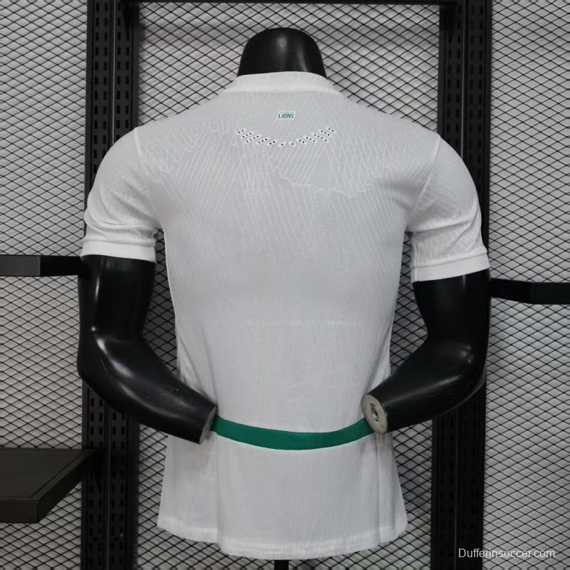 2026 Player Version Senegal Home White Double Stars Edition Jersey