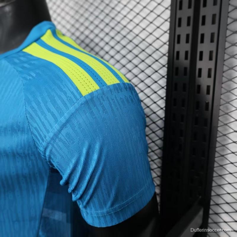 2026 Player Version Spain Away Blue Jersey