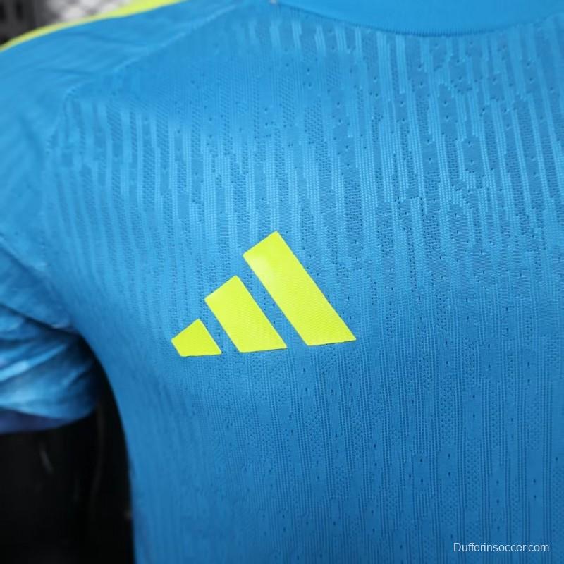 2026 Player Version Spain Away Blue Jersey