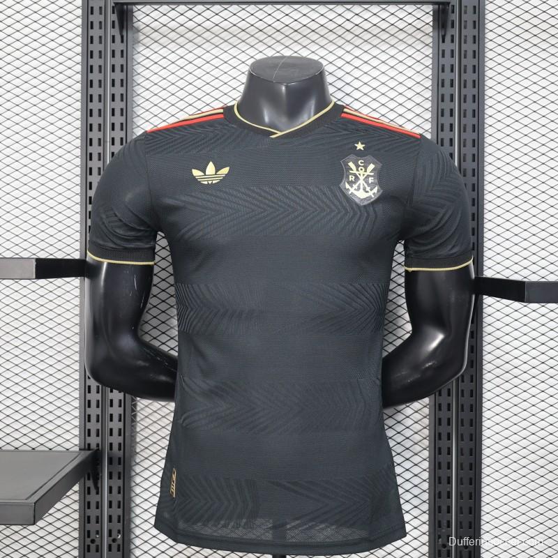 25/26 Player Version  Flamengo Away Black Jersey