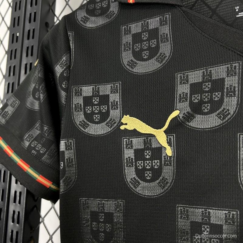 2026 Womens Portugal Black Special Jersey