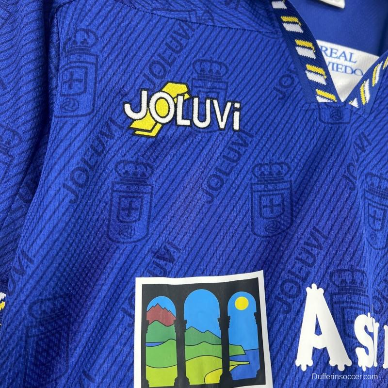 1995/96 Retro Real Oviedo Home Jersey
