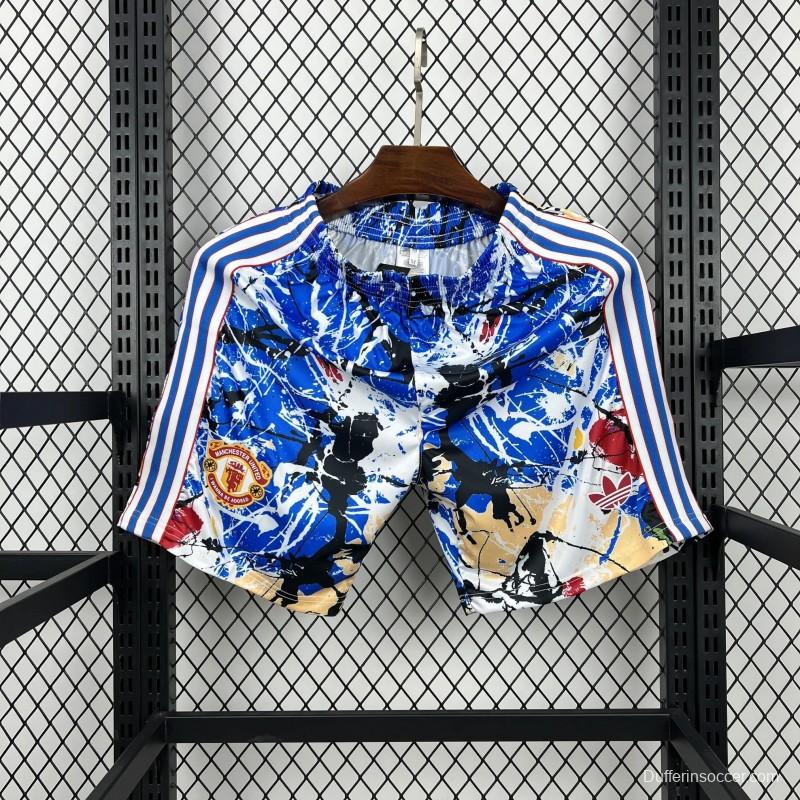 2025/26 Mens Manchester United X Stone Roses Shorts