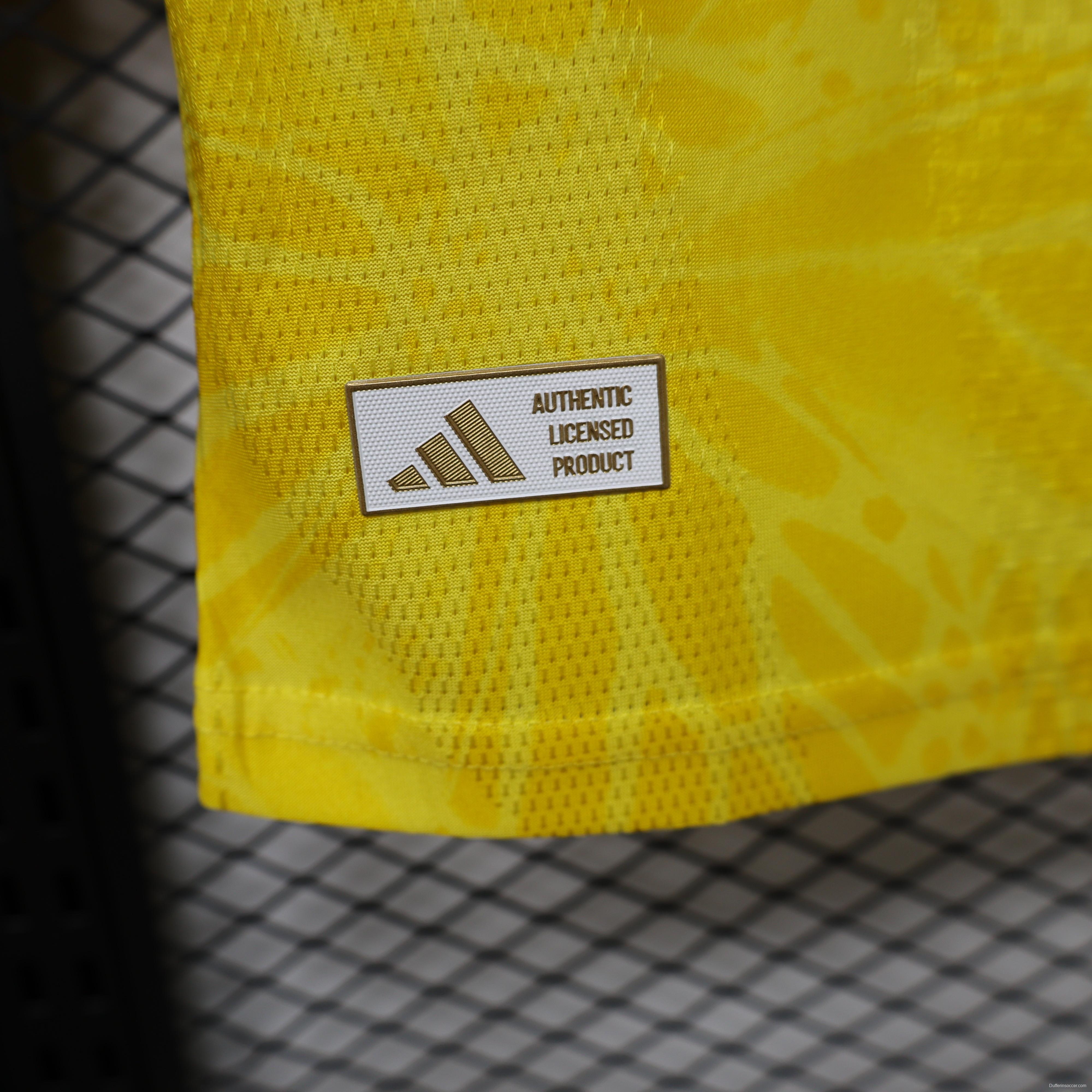 Player Version 2026 Colombia Women Yellow Home Jersey